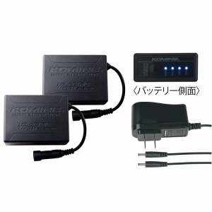 【送料無料】コミネ(KOMINE)★08-207 7.4V 電熱グローブ用セット EK-207