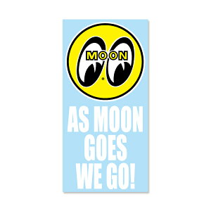 [ACY Ki戵X DM-204 ]ʃ^CvXebJ[ As MOON Goes We Go Sticker MOONEYES DM-204