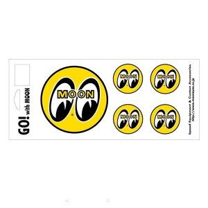 [ACY Ki戵X DM-120 XebJ[ STICKER 5ps SET MOONEYES DM-120