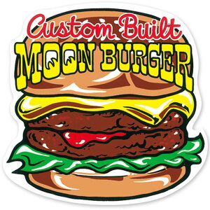[ACY Ki戵X DM-184 XebJ[ MOON Burger Sticker MOONEYES DM-184