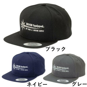ムーンアイズ 正規品取扱店 MOON Equipped Star フラット バイザー ハット 帽子 MOONEYES MQC-055