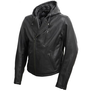 yfOi[FWEBK㗝Xz fOi[ (DEGNER) t[ht U[_uWPbg LEATHER JACKET AIAAwɒE\veN^[W ubN 21WJ-3