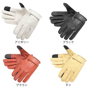 【一部当店在庫有★デグナーWEB正規代理店】 デグナー TG-58 レザーツーリングショートグローブ DEGNER TG-58