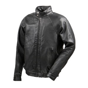 yfOi[WEBK㗝Xz fOi[ 24SJ-5 bVU[WPbg MESH LEATHER JACKET I[goCp EЂEwEveN^[W Y ubN DEGNER 24SJ-5