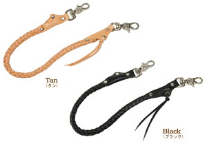 【デグナー認定WEB正規代理店】デグナー (DEGNER) 8本編み 牛革 ウォレットロープ EIGHT KNIT WALLET ROPE WR-8