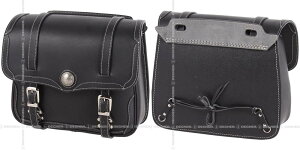 yfOi[WEBK㗝XzfOi[ SB-30 U[ThobO LEATHER SADDLEBAG ubN SB-30-BK
