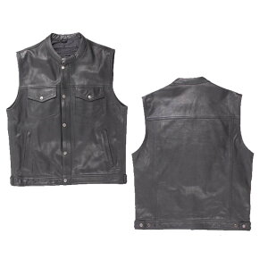 yfOi[WEBK㗝Xz fOi[ V-16 U[xXg LEATHER VEST DEGNER V-16