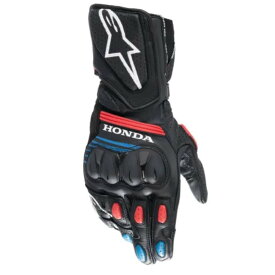 【あす楽★当店在庫有★送料無料】 【alpinestars×HONDA】HONDA SP-8 v3 LEATHER GLOVE ホンダエスピーエイトブイスリーレザーグローブ 3558423