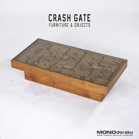 クラッシュゲート ノットアンティークス センターテーブル CRASH GATE Knot antiques ABCリビングテーブル 古材 ヴィンテージ風 カフェ ブルックリン 関家具【中古】【中古家具】【USED家具】【リユース】