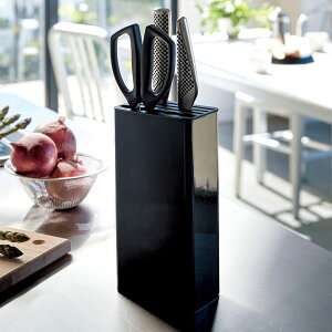 包丁スタンド 包丁差し 包丁たて 包丁立て 包丁ケース スチール おしゃれ 北欧 ナイフケース ナイフスタンド ナイフ立て キッチン雑貨 キッチンはさみ タワーシリーズ towerシリーズ 公式 yama