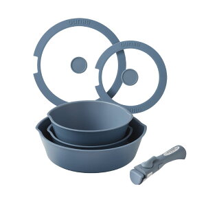 【全21種】フライパンセット IH対応 20cm 26cm 6点セット ハンドル 着脱式 ガス火 コンロ オーブン ギフト 取っ手が外せる スタッキング 収納 シンプル 深型鍋 蓋付き 片手鍋 セラミックコーティ