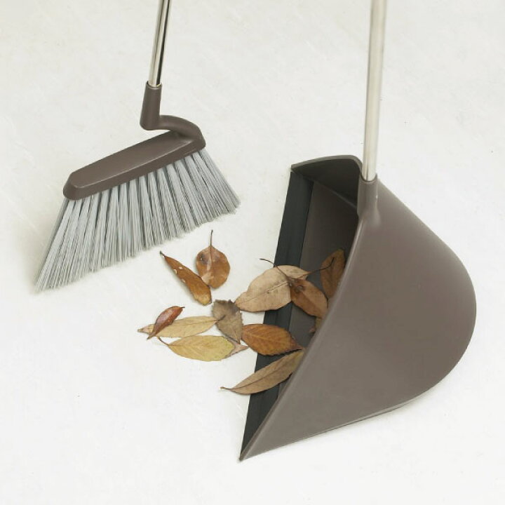 楽天市場 ほうき ちりとり セット おしゃれ 屋外用 自立 チリトリ インテリア雑貨 北欧 ホワイト 白 室内ほうき 玄関 室内用 ホーキ ホウキ スリム 掃除用具 掃除用品 掃除道具 清掃用具 屋内用 モノトーン雑貨 デザイン雑貨 収納雑貨 Tidy Sweep ホーキ チリトリ