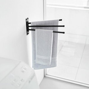 タオルハンガー 洗面所 おしゃれ 室内干し タオル掛け 壁面収納 バスグッズ 石こうボード壁対応 折りたたみ スチール ハンガー スリム 北欧 インテリア雑貨 シンプル タワーシリーズ yamazaki(