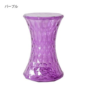 スツール イス おしゃれ スリム 丸 ロータイプ 座面高 45cm インテリア雑貨 かわいい シンプル 北欧 イタリアンデザイン 小さい サイドテーブル ミニ チェア いす 椅子 持ち運び クリア 玄関