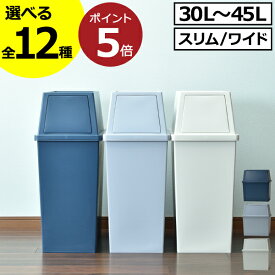 【全12種】ゴミ箱 45リットル 30L～45L スリム おしゃれ 分別 キッチン ダストボックス 臭わない 約幅30cm ふた付き リビング 30リットル 大きい 袋が見えない 薄型 2段 大容量 ペットボトル 縦型 キャスター付き フロントオープン 生ゴミ用( 平和工業 積み重ねゴミ箱 )