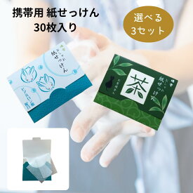 ＼送料無料／ ＼ お得な3個セット ／ 携帯用 紙せっけん 携帯 紙石鹸 香りつき コンパクト 感染対策 手洗い ペーパーソープ 石けん 紙石けん 便利 旅行 出張 レジャー 防災 アウトドア 山登り ハイキング ポケットサイズ プレゼント プチギフト 1000円ポッキリ