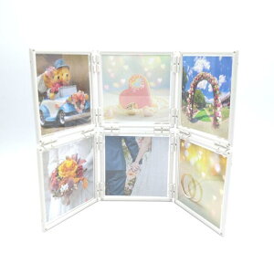 【フォトフレーム 12cm×12cm 6面 】 ◆メール便無料◆ photostand フォトパネル フォトフレーム 組立てキット 手作りキット 写真立て 組み換え自由 インテリア お洒落 デザイン性 ニューノ
