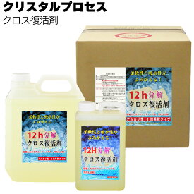 クリスタルプロセス クロス復活剤 ＜マイクロファイバークロス用洗浄剤＞ 【送料無料】