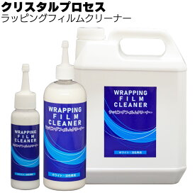 クリスタルプロセス ラッピングフィルムクリーナー＜ホワイト 淡色専用水垢取り＞ 【送料無料】