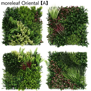 jIrY moreleaf A[t 500mm×500mm×4ZbglǖʗΉpl AO[ tFCNO[yz