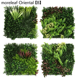 jIrY moreleaf A[t 500mm×500mm×4ZbglǖʗΉpl AO[ tFCNO[yz