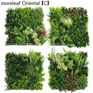 jIrY moreleaf A[t 500mm×500mm×4ZbglǖʗΉpl AO[ tFCNO[yz