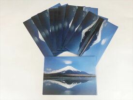 逆さ富士 10枚セット クリアファイル クリアフォルダーJapan Tokyo 富士山 世界遺産 お土産 ギフト 外国人 プレゼント