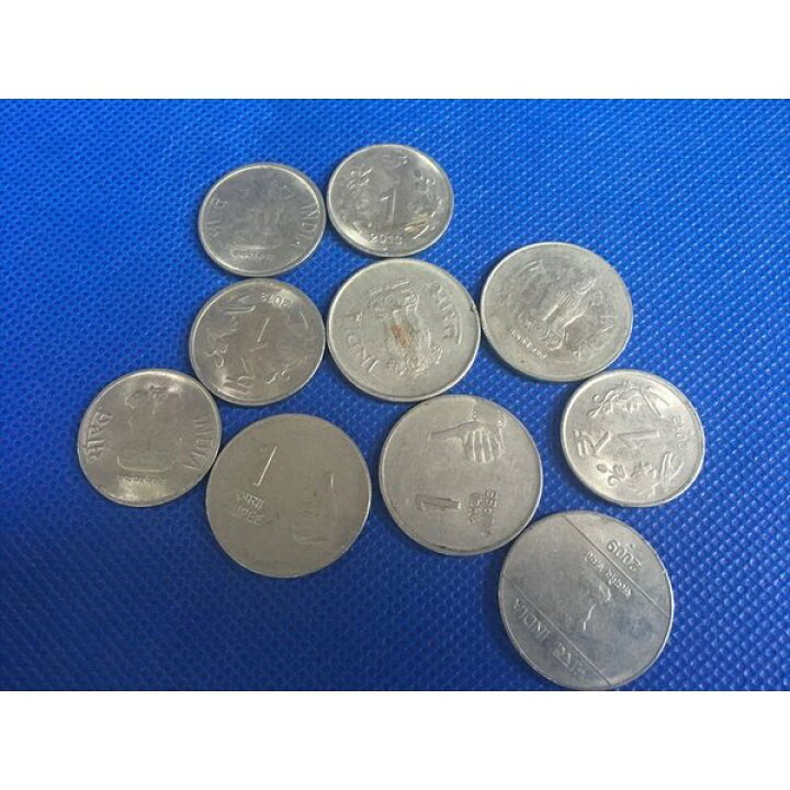 中古 インド貨幣 10個セット A4 おもしろ博物館ショップ 中古 貿易銀 レプリカ 日本明治時代 大日本帝国 明治7年 A4