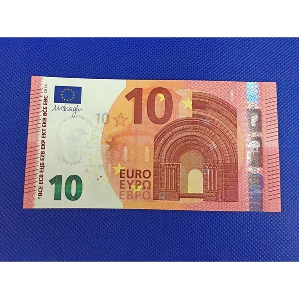 新色10ユーロ紙幣 本物 実物 a6