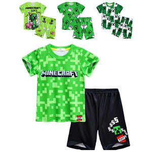 �V�� �p�W���} �㉺�Z�b�g �}�C�N�� �N���[�p�[ MINECRAFT �}�C���N���t�g T�V���c ���� ���� �p���c �W���j�A �j ���[���E�G�A �q����