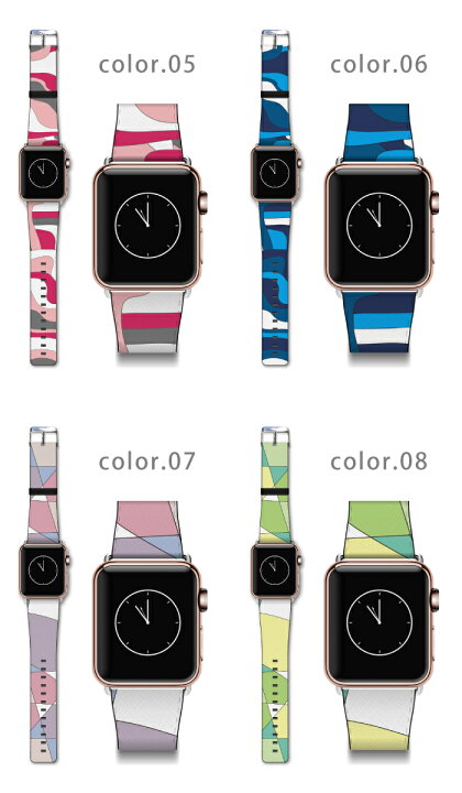 楽天市場 Apple Watch バンド ベルト アクセサリー 送料無料 38mm 42mm ラグ付き ジョカーレ デザイン アップルウォッチ ウオッチ ベルト 大人 おしゃれ 30代 40代 ギフト プッチ柄 モチーフ マーブル イラスト Apple Watch Series 7 Se 6 5 4 3 2
