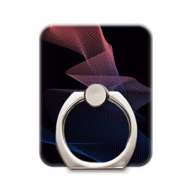 スマホリング スマホスタンド スマホアクセサリー ホールドリング 幾何学模様 ジオグラフィック 周波数 ブラック ブルー ピンク シンプル iPhone13 iPhone12 11 SE(第ニ世代) X/XS Max Xperia AQUOS Galaxy Google Android Apple スマートフォン用リング