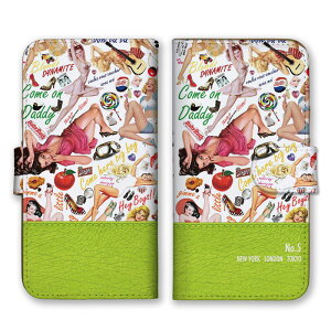 全機種対応 手帳型 スマホケース SIMフリー対応 NEWYORK LONDON TOKYO ニューヨーク ロンドン 東京 アート アート柄 デザイン アメリカン 外人 女性 海外 可愛い お洒落 ポップ おすすめ set10721 iPhone1