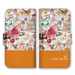全機種対応 手帳型 スマホケース SIMフリー対応 NEWYORK LONDON TOKYO ニューヨーク ロンドン 東京 アート アート柄 デザイン アメリカン 外人 女性 海外 可愛い お洒落 ポップ おすすめ set10722 iPhone1