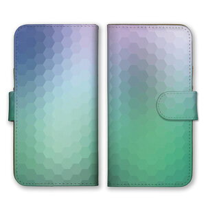 全機種対応 手帳型 スマホケース SIMフリー対応 グラデーション 蜂の巣 図形 六角形 模様 柄 芸術 アート 芸術 神秘 デザイン お洒落 個性的 モノクロ 白 黒 ホワイト set11382 iPhone14 13 12mini Pro Ma