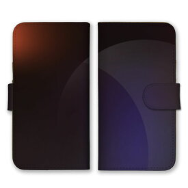 全機種対応 手帳型 スマホケース SIMフリー対応 丸 楕円 波紋 神秘 芸術 デザイン アート 柄 模様 グラデーション 派手 奇抜 ハード 個性的 赤 アネモネ ピンク 牡丹紅 set13421 iPhone14 13 12mini Pro Max SE(第3世代) Galaxy Xperia AQUOS