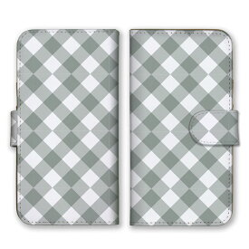 全機種対応 手帳型 スマホケース SIMフリー対応 チェック チェック柄 総柄 デザイン シンプル 定番 人気 オススメ アート 芸術 グラフィック 模様 お洒落 ブラウン オレンジ グレー set14171 iPhone14 13 12mini Pro Max SE(第3世代) Galaxy Xperia AQUOS