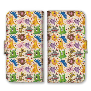 全機種対応 手帳型 スマホケース SIMフリー対応 動物 うさぎ きつね シュール デザイン 芸術 アート かわいい おしゃれ 派手 細かい オススメ 個性的 マルチカラー カラフル set14836 iPhone14 13 12m