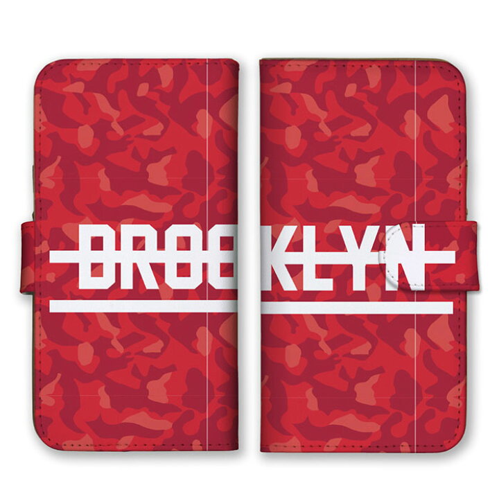 楽天市場 Brooklyn ブルックリン ロゴ 英字 英語 レッド ホワイト 赤色 迷彩柄 カモフラ柄 ミリタリー かっこいい Iphone13 12 11 Pro Max Se 第2世代 Galaxy Xperia Aquos スマホケース専門店 Monoman