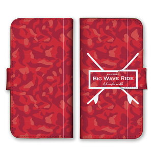 �S�@��Ή� �蒠�^ �X�}�z�P�[�X SIM�t���[�Ή� BIG WAVE RIDE �T�[�t�B�� ���b�h �s���N �ԐF ���ʕ� �J���t���� �~���^���[ ���������� iPhone14 13 12mini Pro Max SE(��3����) Galaxy Xperia AQUOS