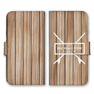 �S�@��Ή� �蒠�^ �X�}�z�P�[�X SIM�t���[�Ή� BIG WAVE RIDE �T�[�t�B�� �A���e�B�[�N �ؖڒ� �E�b�h�� �u���E�� ��i �V���v�� ��l iPhone14 13 12mini Pro Max SE(��3����) Galaxy Xperia AQUOS