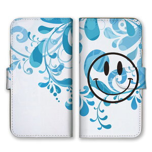 �S�@��Ή� �蒠�^ �X�}�z�P�[�X SIM�t���[�Ή� �X�}�C���[ SMILY �j�R�����}�[�N �A���� �g���C�o���� ��i ��l �Y�� �z���C�g �u���[ �O���f�[�V���� iPhone14 13 12mini Pro Max SE(��3����) Galaxy X