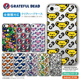 スマホケース 全機種対応 ハードケース iPhone13 ケース GRATEFUL DEAD グレイトフル・デッド クリアケース ロックバンド グレイトフルデッド デッドベアー ロゴ iPhone14 iPhone13 ProMax mini Xperia Galaxy AQUOS Google Pixel Android One OPPO Redmi