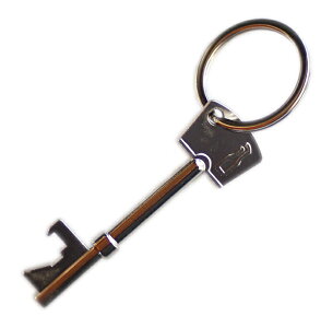 栓抜き おしゃれ 鍵 カギ ボトルオープナー キーホルダー