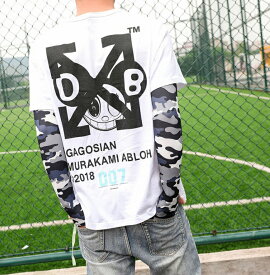 カモフラ アームカバー 迷彩 日焼け防止 紫外線対策 手袋 腕カバー 接触冷感 吸汗速乾 弾性 通気 指穴あり 日焼け止め