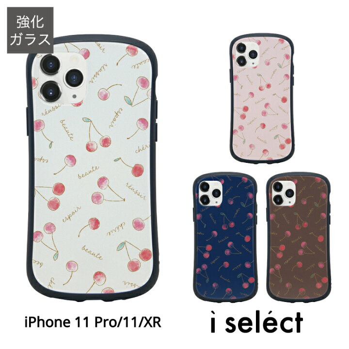 Iphone 11 ケース クリア チェリー 可愛い 正規品販売