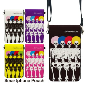 No17 Colorfulness Afro �X�}�z�|�[�` �X�}�[�g�t�H���|�V�F�b�g �|�V�F�b�g iPhone Android �^�b�`����Ή� �V�����_�[�x���g ���|�� �΂ߊ|�� �|�[�` ���� ���z �W���P�b�g