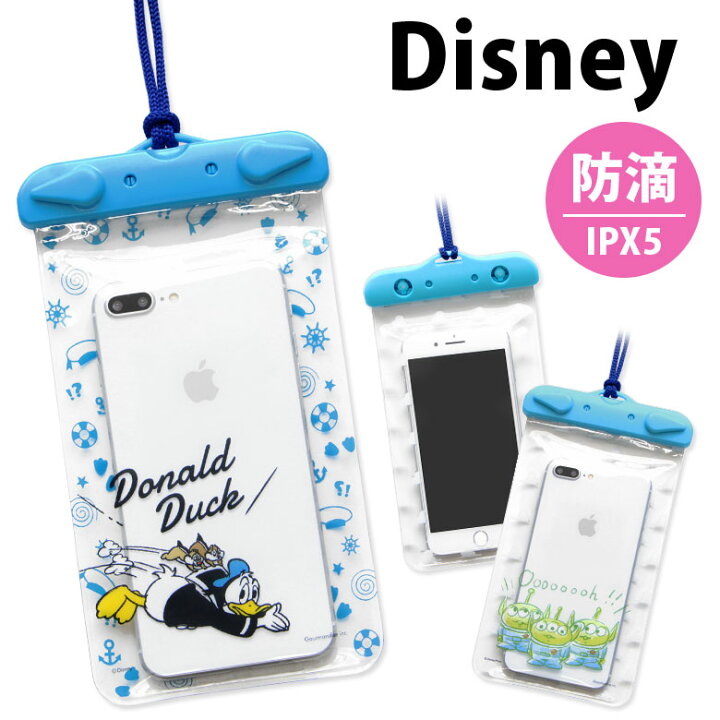 楽天市場 ディズニー 防滴ポーチ Ipx5 スマホ ポーチ Iphone Android ドナルド リトルグリーンメン キャラクター グッズ Iphonexs Xperia Galaxy スマートフォン 大きめサイズ ポーチ 夏 トイストーリー 海 フェス アウトドア ゲリラ豪雨対策 スマホケースの店 モノモード
