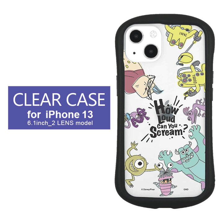 楽天市場 モンスターズ インク Iphone 13 クリアケース キズ防止 ハイブリッド Iphone13 Iphoneケース カバー ジャケット おしゃれ 透明 クリア アイフォン Disney ディズニー 怖がらせ屋 スタイリッシュ 携帯ケース アイホン スマホケース モンスターズインク