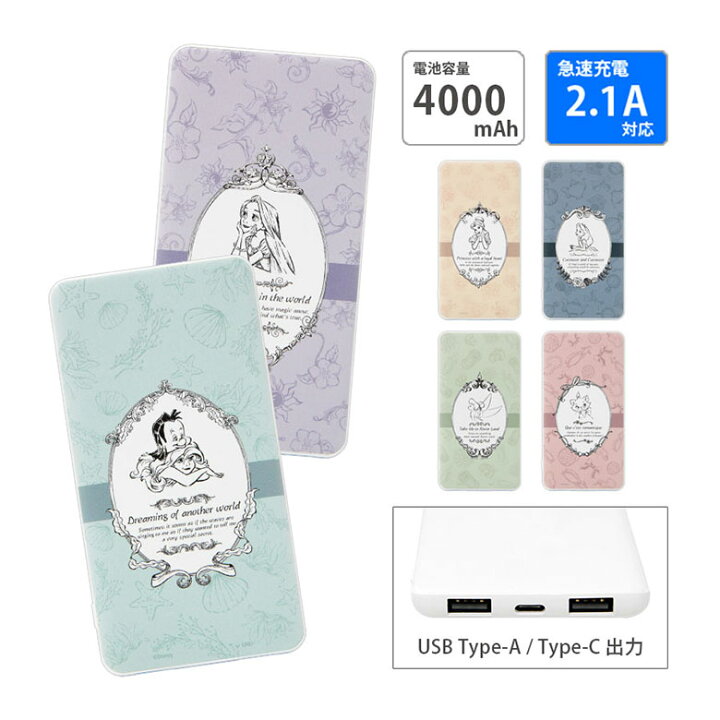 楽天市場】【PSE適合品】ディズニーキャラクター USB Type-C Type-A 